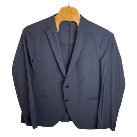 Sene size 58 Soho Flex Tech Sport Coat Unstructured Blazer Jacket‎ charcoal gray - Picture 1 of 8